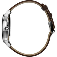 Timex Men's Watch - Standard Sub-Second Cream Dial Brown Leather Strap | TW2V71500VQ ,