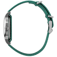 Timex Women's Watch - Weekender Peanuts White Dial Green Nylon Strap | TW2V78000JT ,