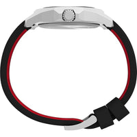 Timex Men's Watch - UFC Reveal Quartz Black and Red Rubber Strap Date | TW2V85400JR ,