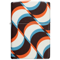 Zippo Windproof Pocket - Lighter Funky Pattern Design Waves 540 Color Finish Metal | 46566 ,
