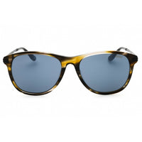 BMW Men's Sunglasses - Shiny Light Brown Acetate Oval Full Rim Frame | BW0060-H 45C ,