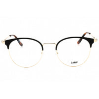 BMW Unisex Eyeglasses - Pale Gold Metal Full Rim Frame Clear Demo Lens | BW5010 032 ,