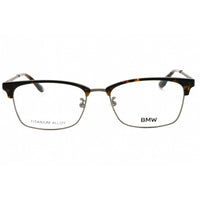 BMW Men's Eyeglasses - Matte Gunmetal Metal Rectangular Full Rim Frame | BW5074-H 009 ,