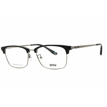 BMW Men's Eyeglasses - Matte Dark Ruthenium Titanium Full Rim Frame | BW5074-H 013 ,