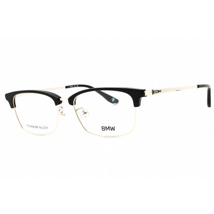BMW Men's Eyeglasses - Pale Gold Titanium Rectangular Full Rim Frame | BW5074-H 032 ,