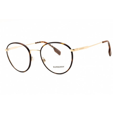 Burberry Men's Eyeglasses - Light Gold/Dark Havana Metal Round Frame | 0BE1373 1109 ,