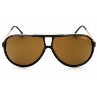 Carrera Men's Sunglasses - Black Gold Plastic Aviator Frame | CARRERA 1050/S 02M2 YL ,
