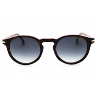 Carrera Unisex Sunglasses - Havana Plastic Round Shape Frame | CARRERA 301/S 0086 9K ,