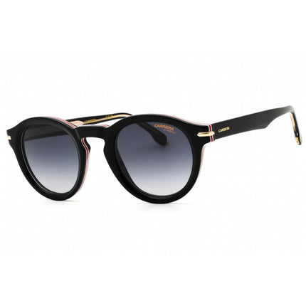 Carrera Unisex Sunglasses - Black Acetate Round Full Rim Frame | CARRERA 306/S 0M4P 9O ,