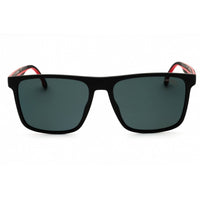 Carrera Men's Sunglasses - Black/Red Plastic Square Frame | CARRERA 8064/S 0OIT Q3 ,