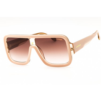 Carrera Unisex Sunglasses - Beige Plastic Shield Full Rim Frame | FLAGLAB 14 010A HA ,