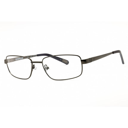 Caterpillar Men's Eyeglasses - Grey Metal Rectangular Full Rim Frame | CTO LEVEL 005SC ,
