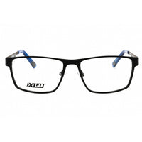Caterpillar Men's Eyeglasses - Matte Black Metal Rectangular | CTO TWINTHREAD 004 ,