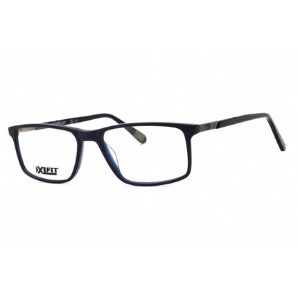 Caterpillar Men's Eyeglasses - Matte Navy Carbon Pattern Plastic Frame | CTO3001 106 ,
