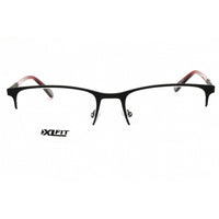 Caterpillar Men's Eyeglasses - Matte Black Metal Rectangular Half Rim | CTO3002 004 ,