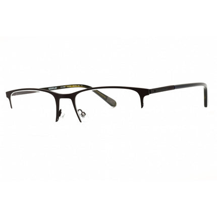 Caterpillar Men's Eyeglasses - Matte Titanium Navy Rectangular Frame | CTO3002 010SC ,