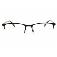 Caterpillar Men's Eyeglasses - Matte Titanium Navy Rectangular Frame | CTO3002 010SC ,