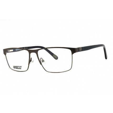 Caterpillar Men's Eyeglasses - Matte Gunmetal/Navy Carbon Pattern Frame | CTO3005 005 ,