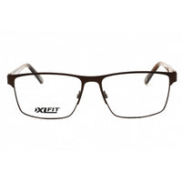 Caterpillar Men's Eyeglasses - Matte Titanium/Brown Amber Horn Frame | CTO3005 010 ,