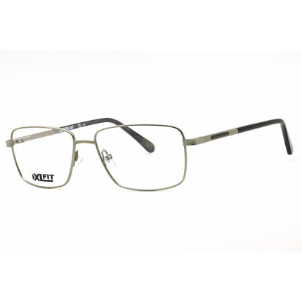 Caterpillar Men's Eyeglasses - Matte Gunmetal/Black Rectangular Frame | CTO3006 005 ,