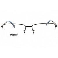 Caterpillar Men's Eyeglasses - Black Metal Rectangular Half Rim Frame | CTO3010 004 ,