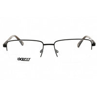 Caterpillar Men's Eyeglasses - Black Metal Rectangular Half Rim Frame | CTO3011 004 ,