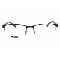 Caterpillar Men's Eyeglasses - Grey Metal Rectangular Half Rim Frame | CTO3023 003 ,