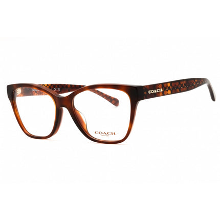 Coach Women's Eyeglasses - Dark Tortoise Plastic Cat Eye Shape Frame | 0HC6207U 5741 ,