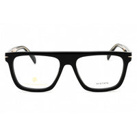 David Beckham Men's Eyeglasses - Black Plastic Square Full Rim Frame | DB 7096 0807 00 ,