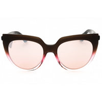 Etro Women's Sunglasses - Brown Fuchsia Plastic Cat Eye Frame | ETRO 0003/S 0SOE 2S ,