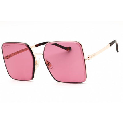Etro Women's Sunglasses - Gold Copper Metal Oversized Frame | ETRO 0034/S 0DDB W9 ,