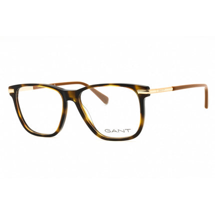 Gant Men's Eyeglasses - Dark Havana Acetate Square Shape Full Rim Frame | GA50007 052 ,