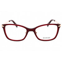 Guess Women's Eyeglasses - Shiny Bordeaux Acetate Cat Eye Shape Frame | GU2890-D 069 ,