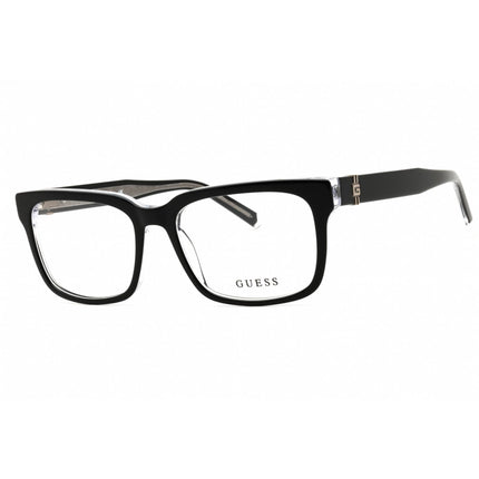Guess Men's Eyeglasses - Black/Other Acetate Square Shape Full Rim Frame | GU50084 005 ,