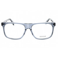 Guess Men's Eyeglasses - Grey/Other Acetate Square Shape Full Rim Frame | GU50089 020 ,