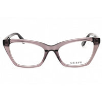 Guess Women's Eyeglasses - Shiny Violet Acetate Cat Eye Full Rim Frame | GU50261 081 ,