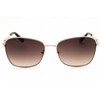 Guess Women's Sunglasses - Gold Metal Butterfly Shape Full Rim Frame | GU7884 32F ,