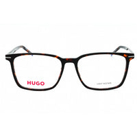 Hugo Men's Eyeglasses - Havana Plastic Square Shape Full Rim Frame | HG 1225 0086 00 ,