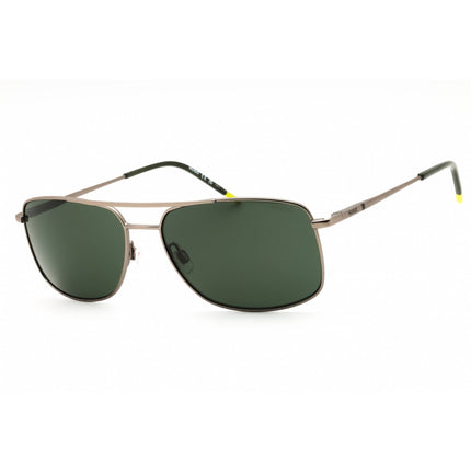 Hugo Men's Sunglasses - Ruthenium Green Metal Pilot Full Rim Frame | HG 1287/S 0SMF QT ,