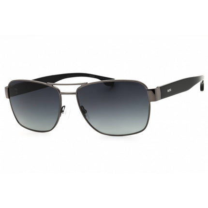 Hugo Boss Men's Sunglasses - Black/Dark Ruthenium Metal Frame | BOSS 1441/O/S 0ANS WJ ,