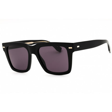 Hugo Boss Men's Sunglasses - Black Plastic Square Full Rim Frame | BOSS 1442/S 0807 IR ,