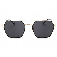 Hugo Boss Women's Sunglasses - Gold Black Metal Geometric Frame | BOSS 1533/S 0RHL IR ,