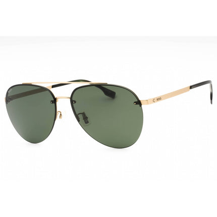 Hugo Boss Men's Sunglasses - Matte Gold Metal Aviator Frame | BOSS 1537/F/SK 0AOZ QT ,