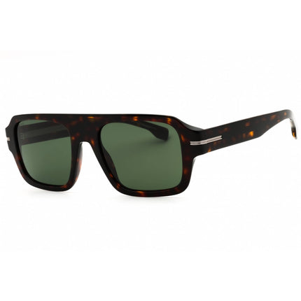 Hugo Boss Men's Sunglasses - Dark Havana Plastic Navigator Frame | BOSS 1595/S 0086 O7 ,