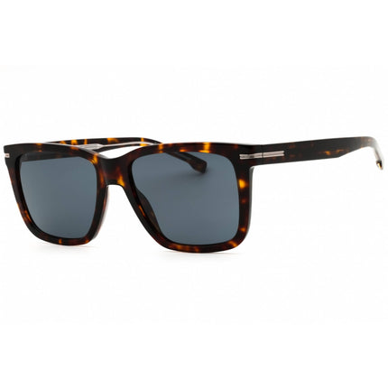 Hugo Boss Men's Sunglasses - Dark Havana Plastic Square Frame | BOSS 1598/S 0086 IR ,
