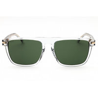 Hugo Boss Men's Sunglasses - Transparent Grey Plastic Square | BOSS 1599/S 0KB7 QT ,