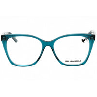 Karl Lagerfeld Women's Eyeglasses - Petrol Acetate Cat Eye Full Rim Frame | KL6050 425 ,