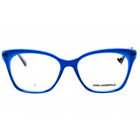 Karl Lagerfeld Women's Eyeglasses - Dark Blue/Azure Acetate Cat Eye Frame | KL6108 407 ,