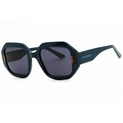 Karl Lagerfeld Women's Sunglasses - Blue Injected Propionate Oval Frame | KL6124S 400 ,