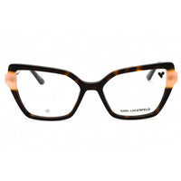 Karl Lagerfeld Women's Eyeglasses - Dark Tortoise/Rose Cat Eye Full Rim | KL6131 243 ,